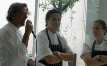 Slow Food Chef's Alliance Memebers: Giorgio Locatelli, Francesco Mazzei and Angela Hartnett