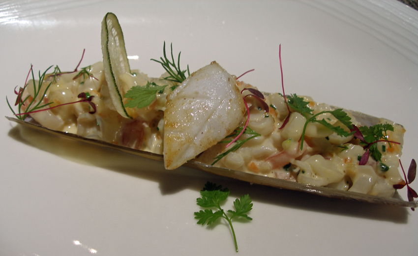 Tom Kitchin Razor Clam