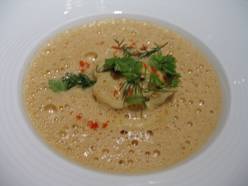 Tom Kitchin Raviolo